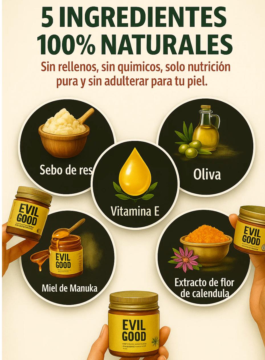 Evil Goods® Bálsamo Rejuvenecedor Natural