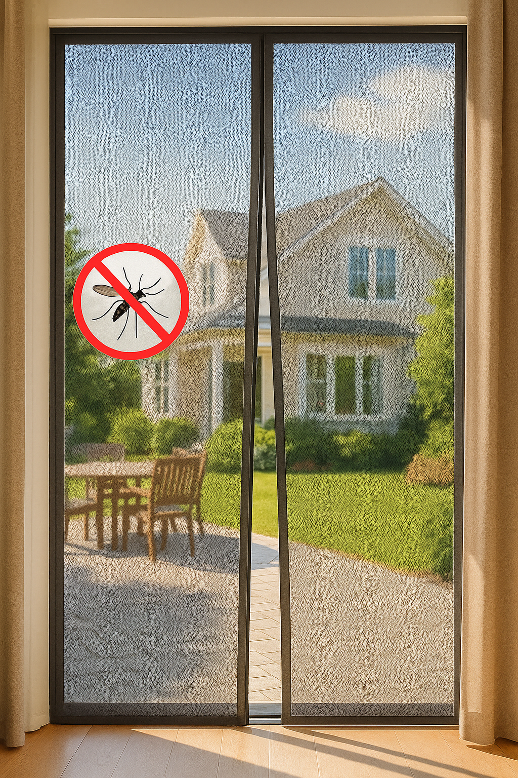 Cortina Magnética MosquiFree Anti mosquitos Premium