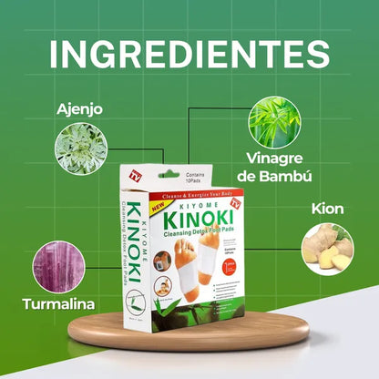 Parches Desintoxicantes Naturales KINOKI ®️