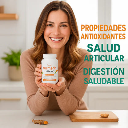 TURMERIC CURCUMIN DESINFLAMATORIO PREMIUN NATURAL 4 EN 1