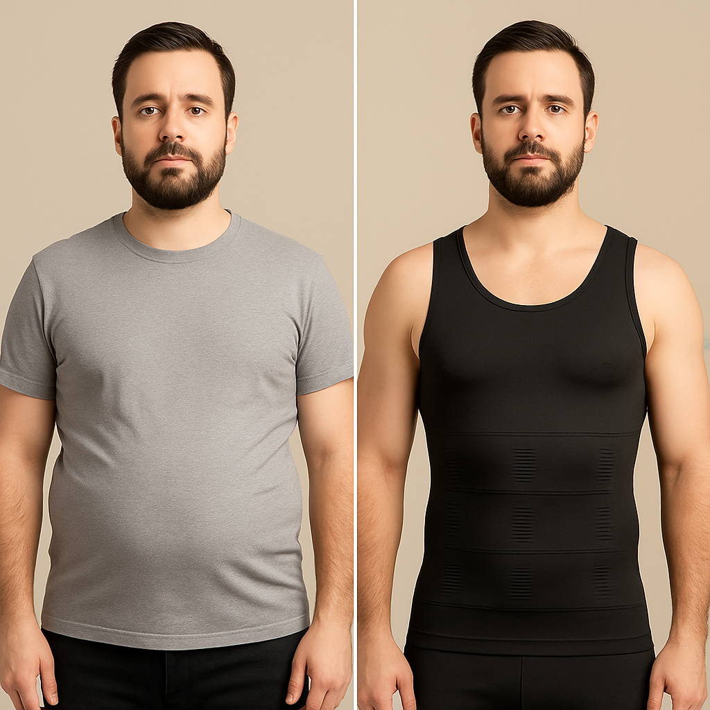 SlimForce Camiseta de Compresión y reductora Premium