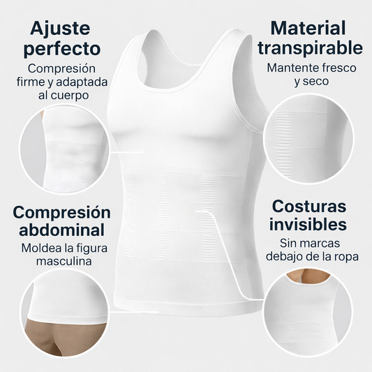 SlimForce Camiseta de Compresión Premium