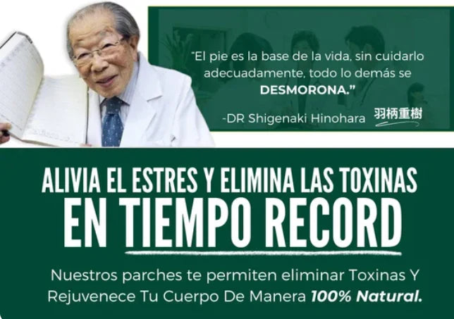 🌿 Parches desintoxicantes Kinoki® – Limpia tu cuerpo mientras duermes (10 uds)