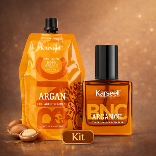 Combo capilar KARSEELL® original nutrición profunda con argán