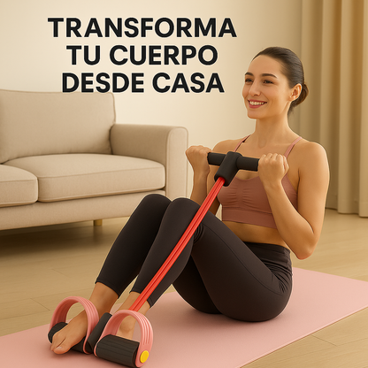 🔥  Banda Premium con pedal FitPower fitness