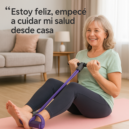 🔥  Banda Premium con pedal FitPower fitness